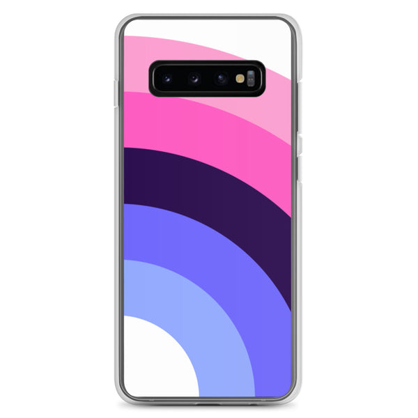 Omnisexual Pride Arched Large Flag LGBTQ+ Samsung Phone Case