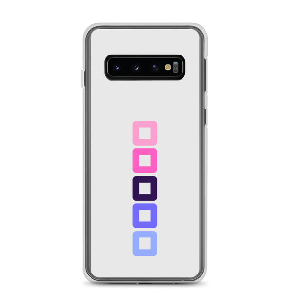 Omnisexual Pride Rounded Squares LGBTQ+ Samsung Phone Case