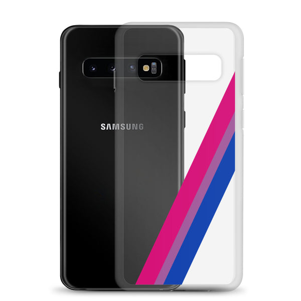 Bisexual Diagonal Flag Colors LGBTQ+ Samsung Phone Case