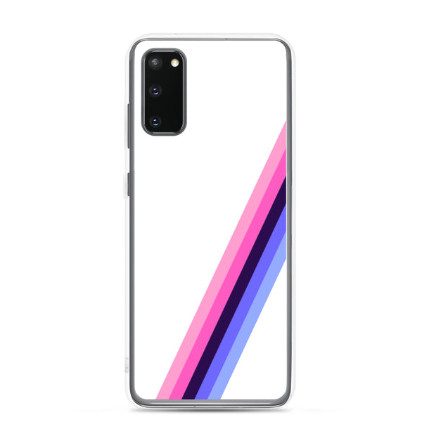 Omnisexual Diagonal Flag Colors LGBTQ+ Samsung Phone Case
