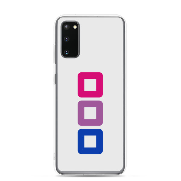 Bisexual Pride Rounded Squares LGBTQ+ Samsung Phone Case