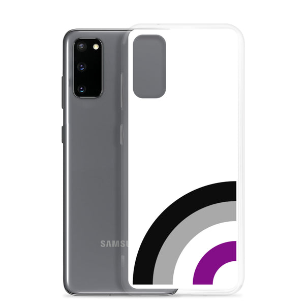 Asexual Pride Arched Flag LGBTQ+ Samsung Phone Case