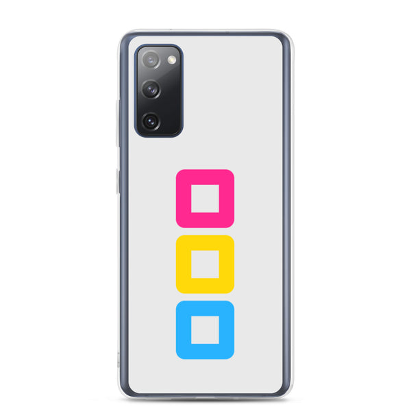 Pansexual Pride Rounded Squares LGBTQ+ Samsung Phone Case