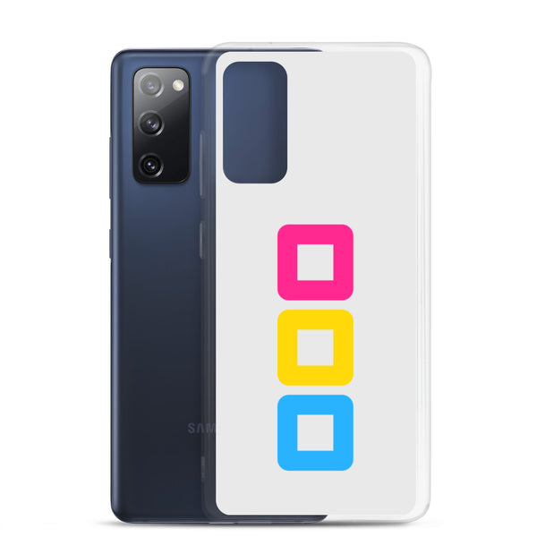 Pansexual Pride Rounded Squares LGBTQ+ Samsung Phone Case
