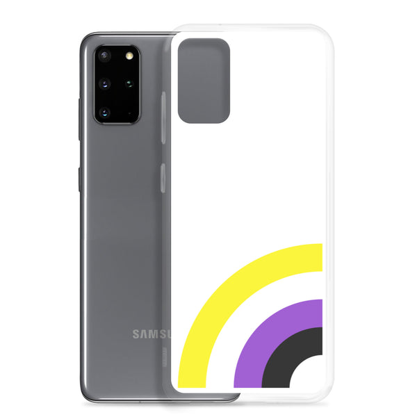 Non-binary Pride Arched Flag LGBTQ+ Samsung Phone Case