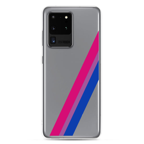 Bisexual Diagonal Flag Colors LGBTQ+ Samsung Phone Case