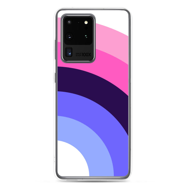 Omnisexual Pride Arched Large Flag LGBTQ+ Samsung Phone Case