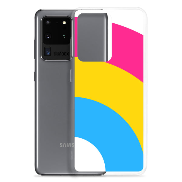 Pansexual Pride Arched Large Flag LGBTQ+ Samsung Phone Case