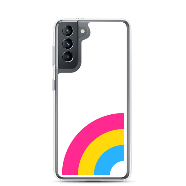 Pansexual Pride Arched Flag LGBTQ+ Samsung Phone Case