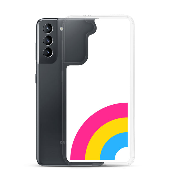 Pansexual Pride Arched Flag LGBTQ+ Samsung Phone Case