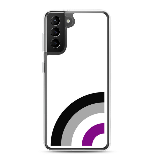 Asexual Pride Arched Flag LGBTQ+ Samsung Phone Case