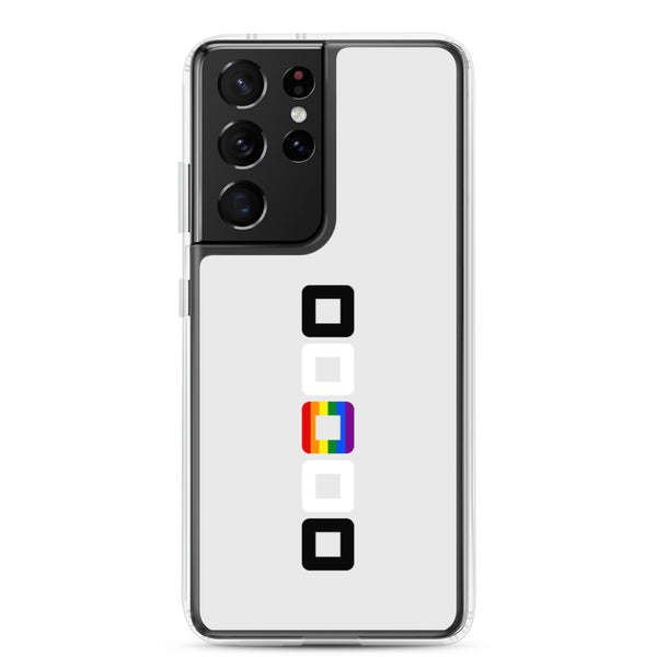 Straight Ally Pride Rounded Squares LGBTQ+ Samsung Phone Case