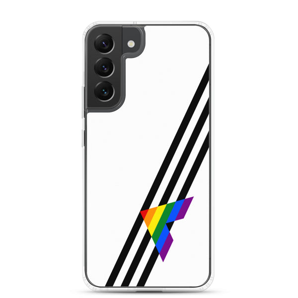 Ally Diagonal Flag Colors LGBTQ+ Samsung Phone Case