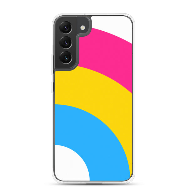 Pansexual Pride Arched Large Flag LGBTQ+ Samsung Phone Case