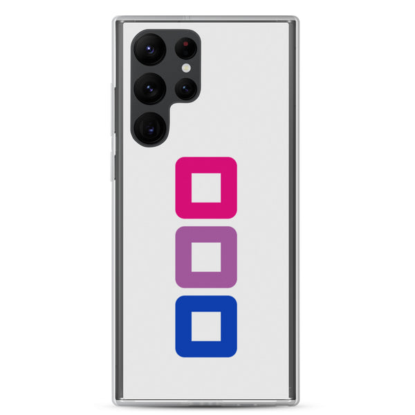 Bisexual Pride Rounded Squares LGBTQ+ Samsung Phone Case
