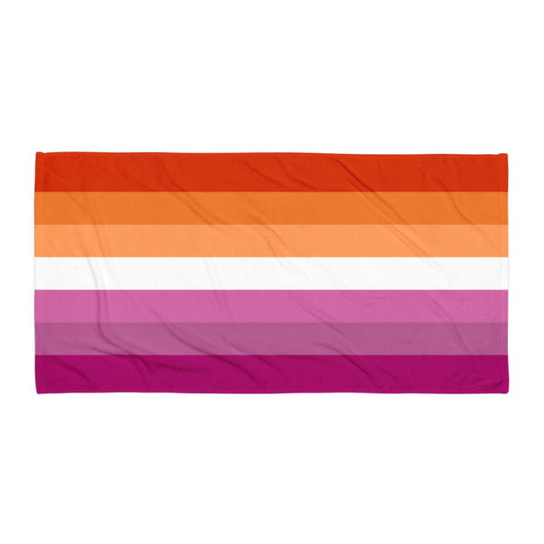 Lesbian Pride Towel