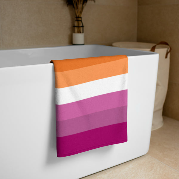 Lesbian Pride Towel