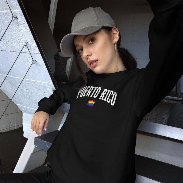 Puerto Rico Gay Pride LGBTQ+ Unisex Sweatshirt