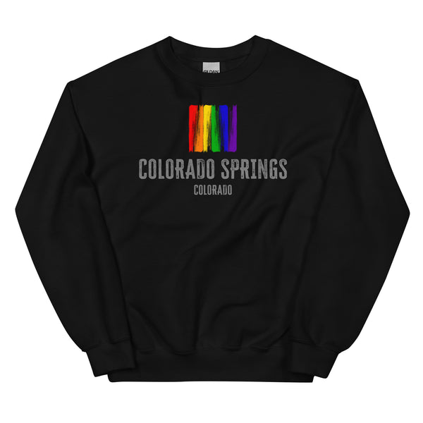 Colorado Springs CO Gay Pride Unisex Sweatshirt