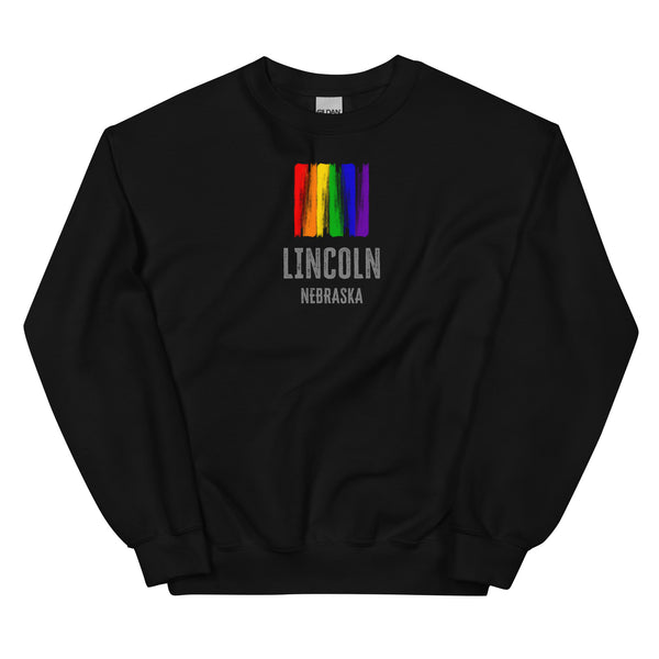 Lincoln Nebraska Gay Pride Unisex Sweatshirt