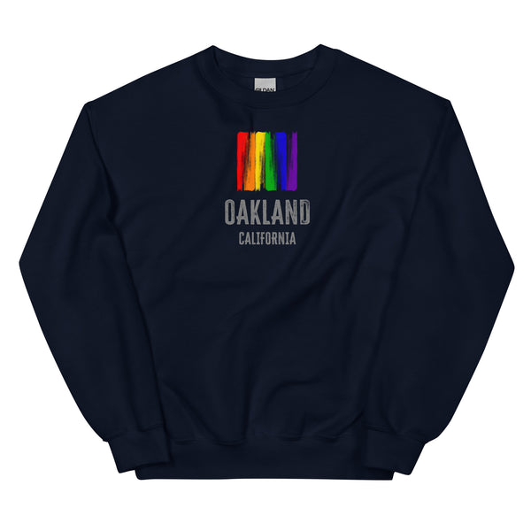 Oakland California Gay Pride Unisex Sweatshirt