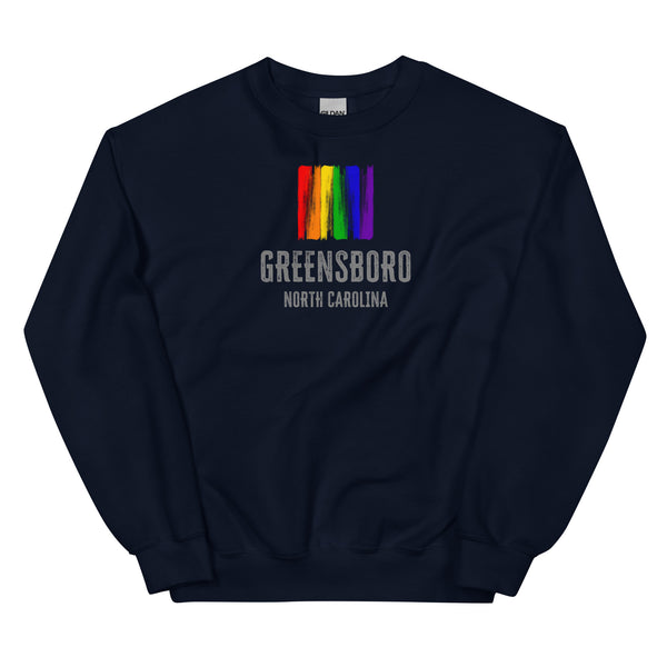 Greensboro North Carolina Gay Pride Unisex Sweatshirt