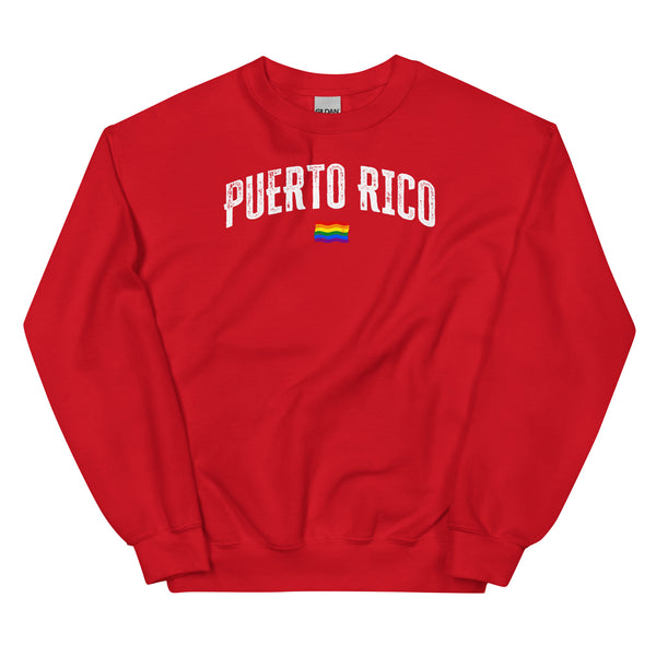 Puerto Rico Gay Pride LGBTQ+ Unisex Sweatshirt