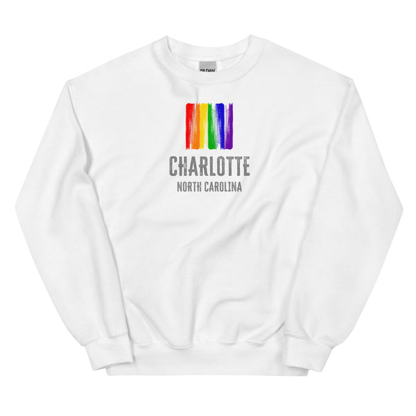 Charlotte Gay Pride Unisex Sweatshirt