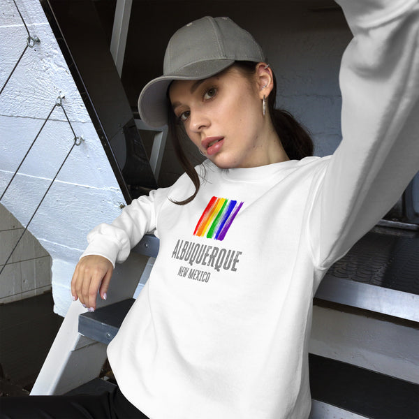 Albuquerque New Mexico Gay Pride Unisex Sweatshirt