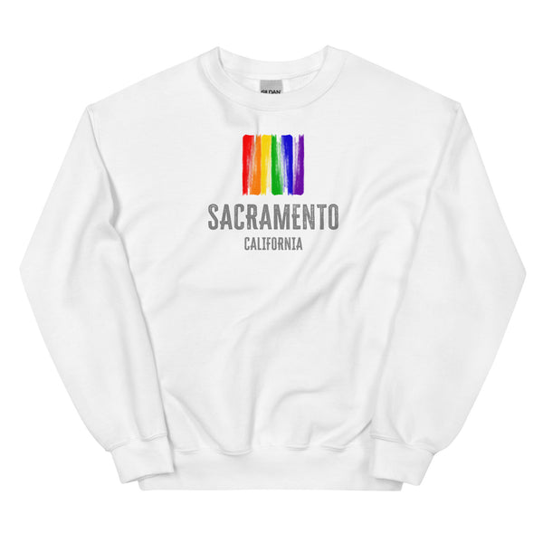 Sacramento California Gay Pride Unisex Sweatshirt