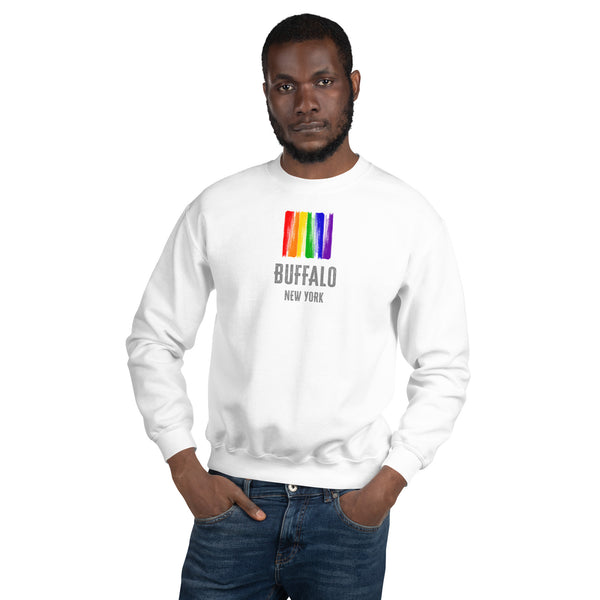 Buffalo New York Gay Pride Unisex Sweatshirt