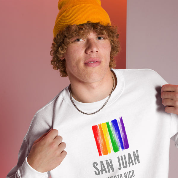 San Juan, PR Gay Pride Unisex Sweatshirt