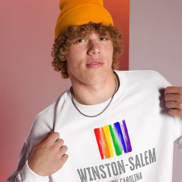Winston-Salem North Carolina Gay Pride Unisex Sweatshirt