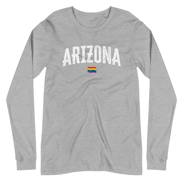Arizona Gay Pride LGBTQ+ Unisex Long Sleeve T-Shirt