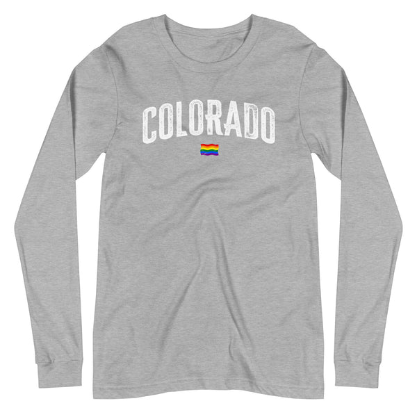 Colorado Gay Pride LGBTQ+ Unisex Long Sleeve T-Shirt