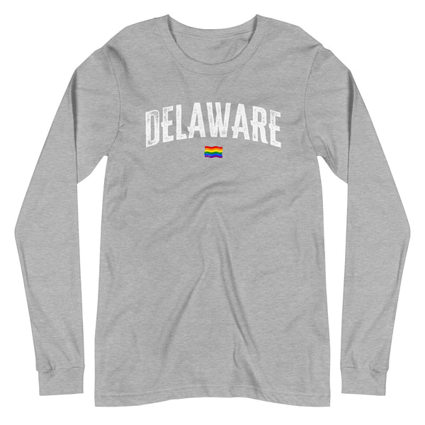 Delaware Gay Pride LGBTQ+ Unisex Long Sleeve T-Shirt
