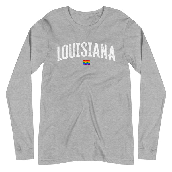 Louisiana Gay Pride LGBTQ+ Unisex Long Sleeve T-Shirt