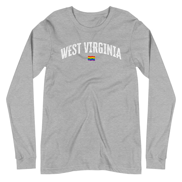 West Virginia Gay Pride LGBTQ+ Unisex Long Sleeve T-Shirt