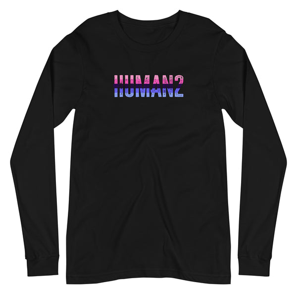 Omnisexual Pride Human2 Unisex Fit Long Sleeve T-Shirt