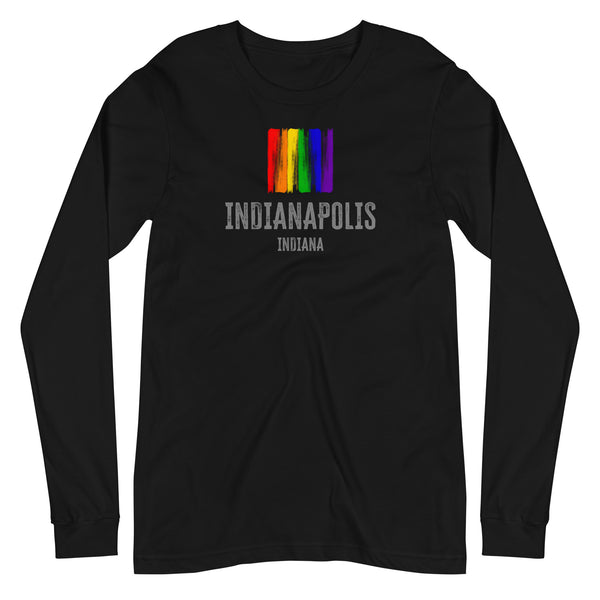 Indianapolis Gay Pride Unisex Long Sleeve T-Shirt