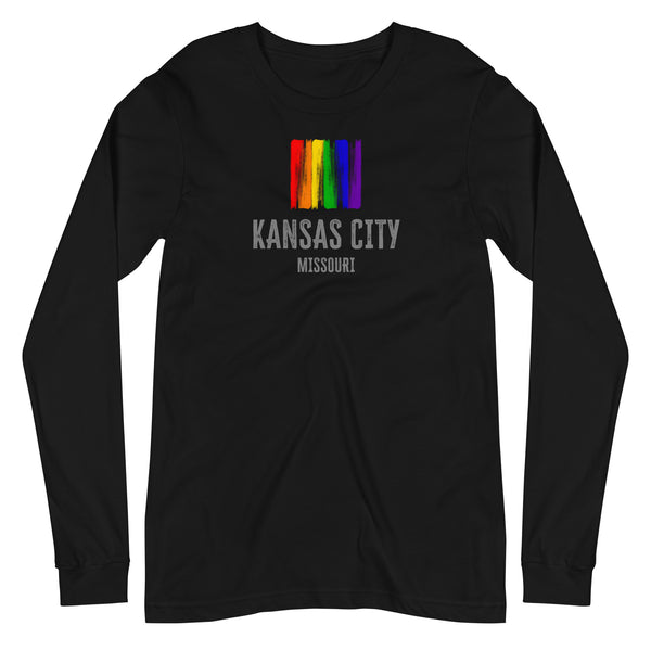 Kansas City Missouri Gay Pride Unisex Long Sleeve T-Shirt
