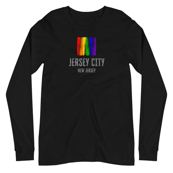 Jersey City NJ Gay Pride Unisex Long Sleeve T-Shirt