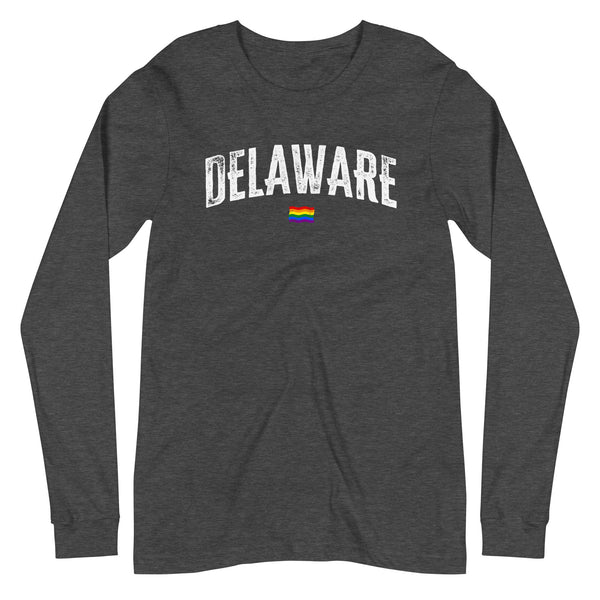 Delaware Gay Pride LGBTQ+ Unisex Long Sleeve T-Shirt