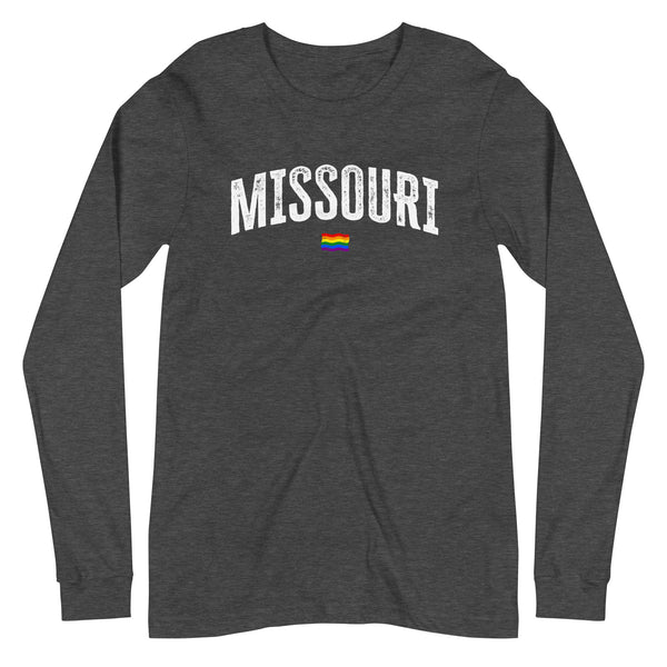 Missouri Gay Pride LGBTQ+ Unisex Long Sleeve T-Shirt
