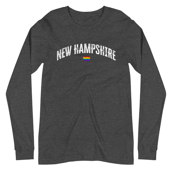 New Hampshire Gay Pride LGBTQ+ Unisex Long Sleeve T-Shirt