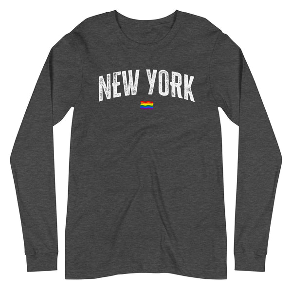 New York Gay Pride LGBTQ+ Unisex Long Sleeve T-Shirt