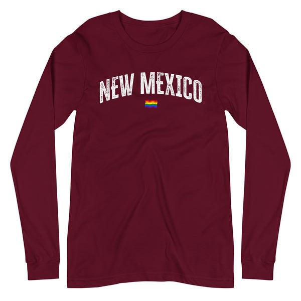 New Mexico Gay Pride LGBTQ+ Unisex Long Sleeve T-Shirt