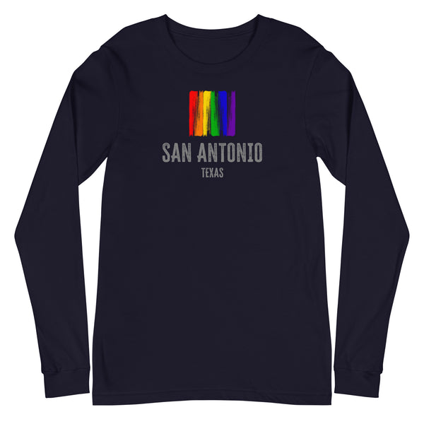 San Antonio Gay Pride Unisex Long Sleeve T-Shirt