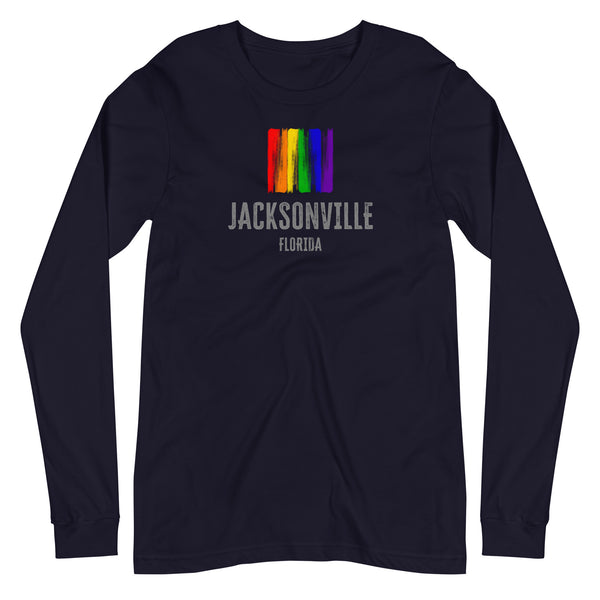 Jacksonville Gay Pride Unisex Long Sleeve T-Shirt