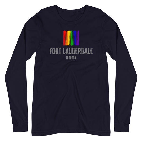 Fort Lauderdale Gay Pride Unisex Long Sleeve T-Shirt